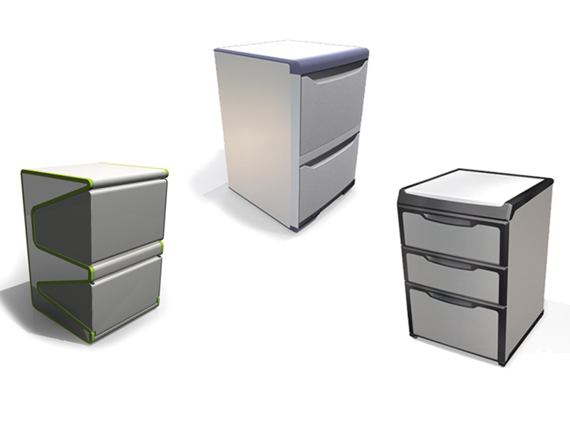 Industrial Design — Refrigerator Cabinets